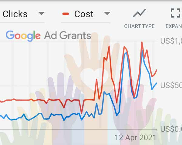 google ad grant results