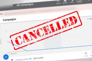 ad account cancelled