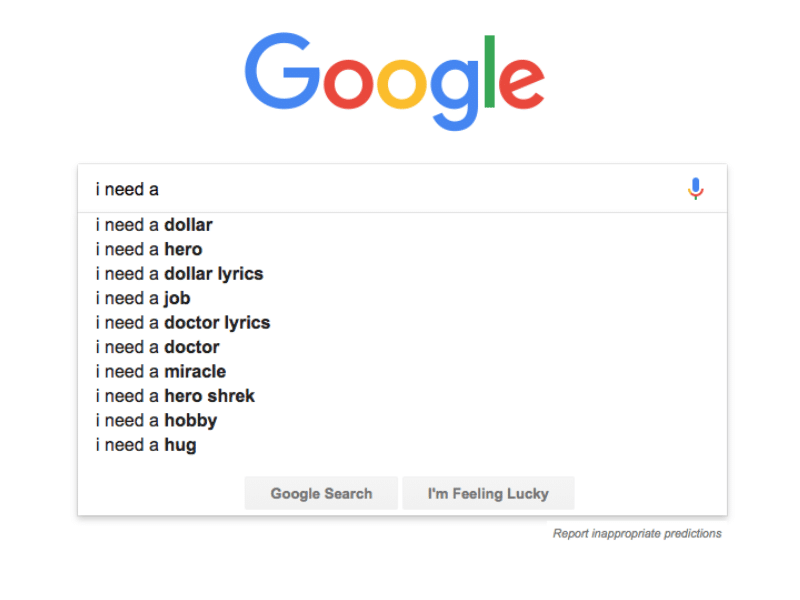 Weird question example number four